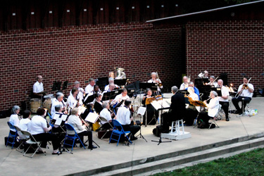 The Alexandria Citizens Band at Fort Ward Park in 2007